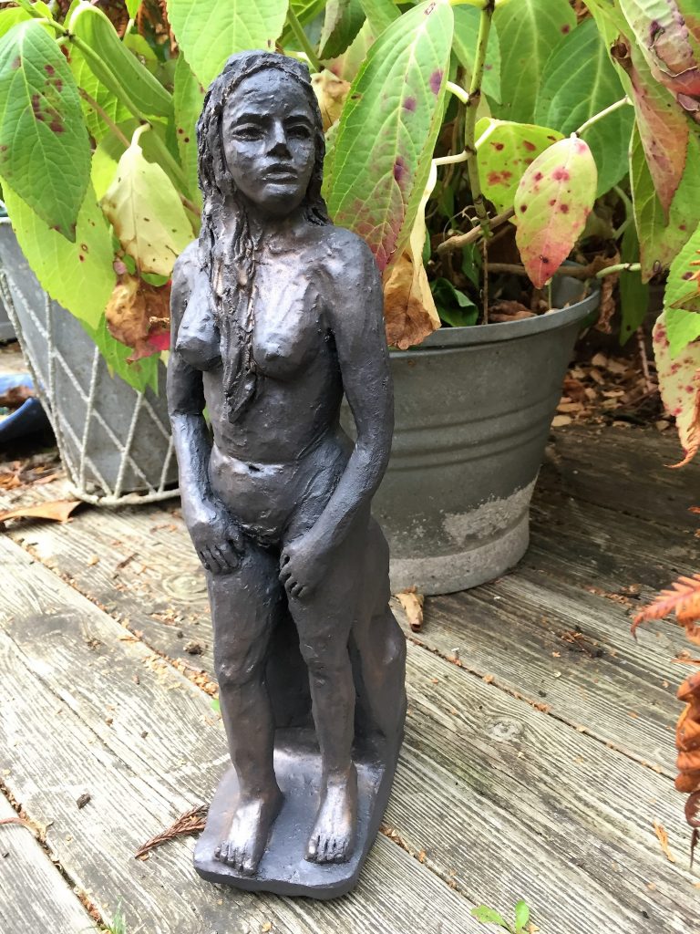 Standing Bronze Lady